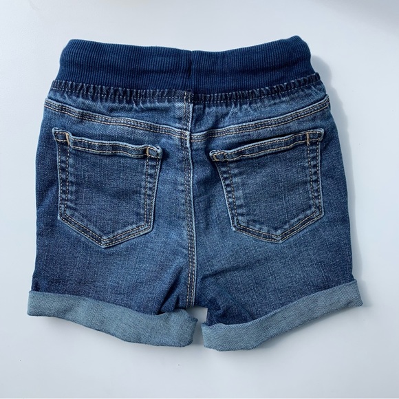 3/$10 OLD NAVY Toddler boy jean shorts 12-18m - Picture 3 of 3